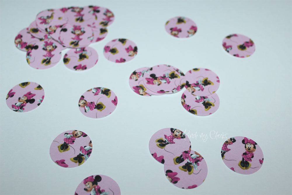 Minnie Mouse Confetti Pretty in Pink