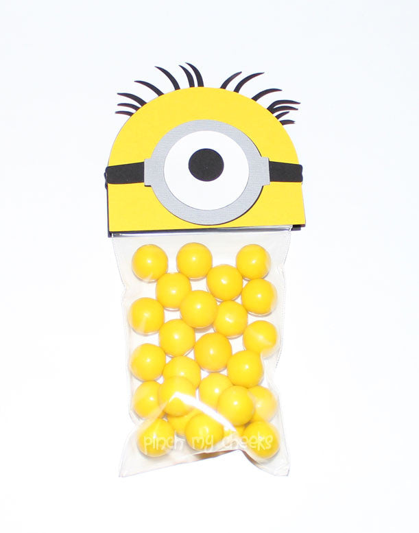 Despicable me Minion Favor Party Bags 12 Count