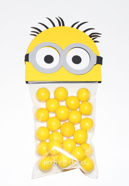 Despicable me Minion Favor Party Bags 12 Count