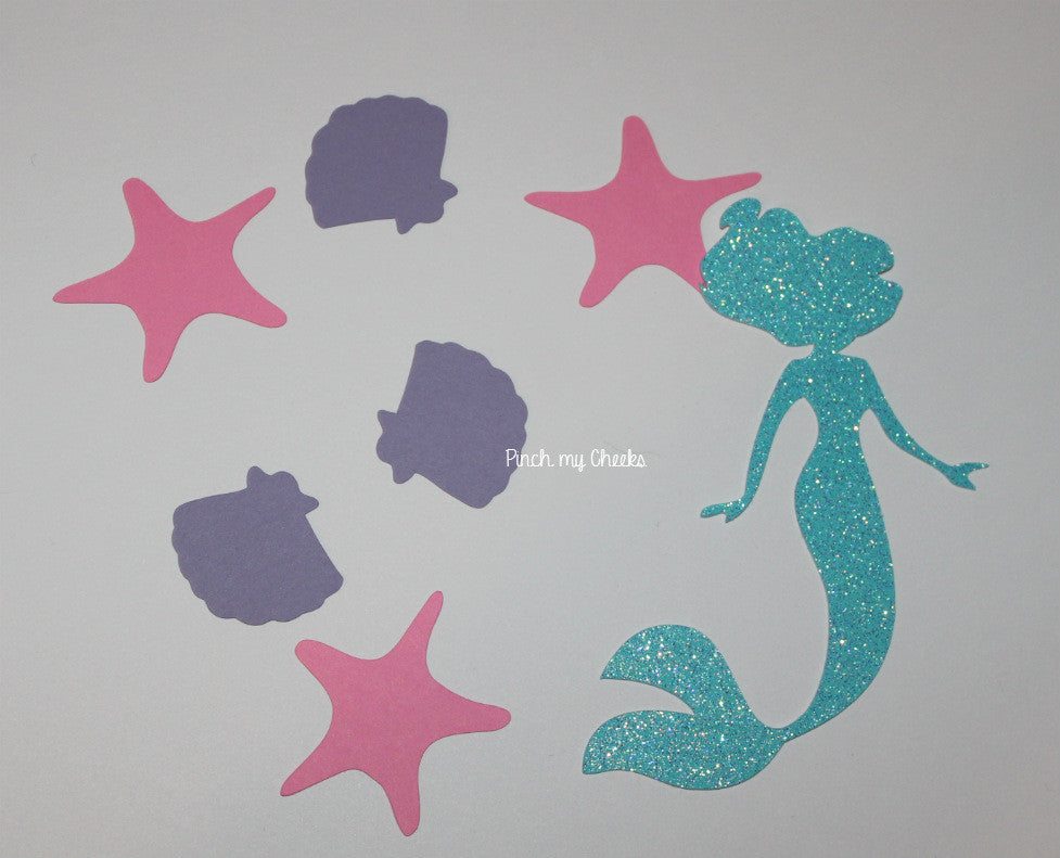 Little Mermaid Confetti Set
