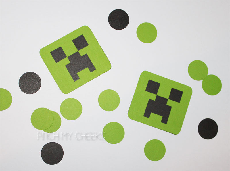 Minecraft Inspired Confetti