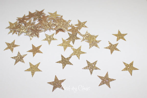 Star Gold glitter Confetti