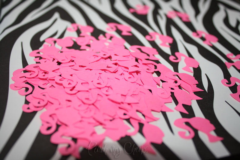 Barbie Girl Confetti Hot Pink