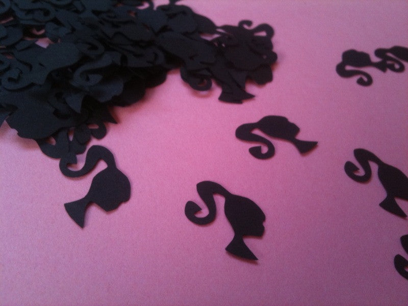 Barbie Girl Confetti Black