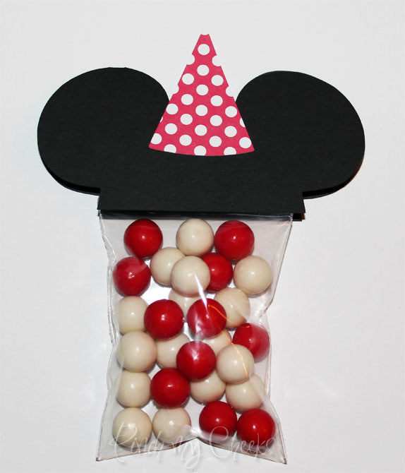 Mickey Mouse Favor Party Bags Set of 25